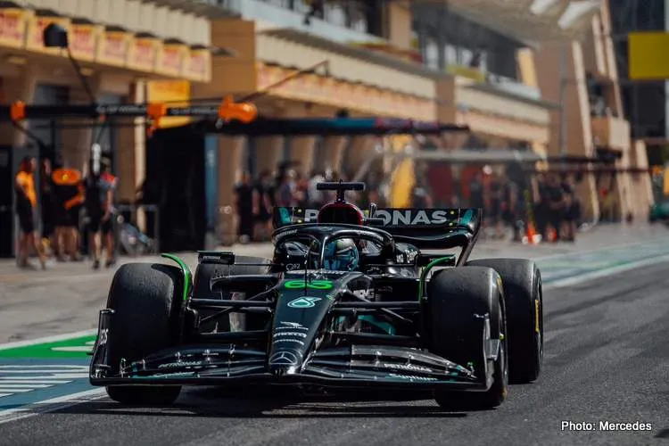 russell bahrain testing 2 2023