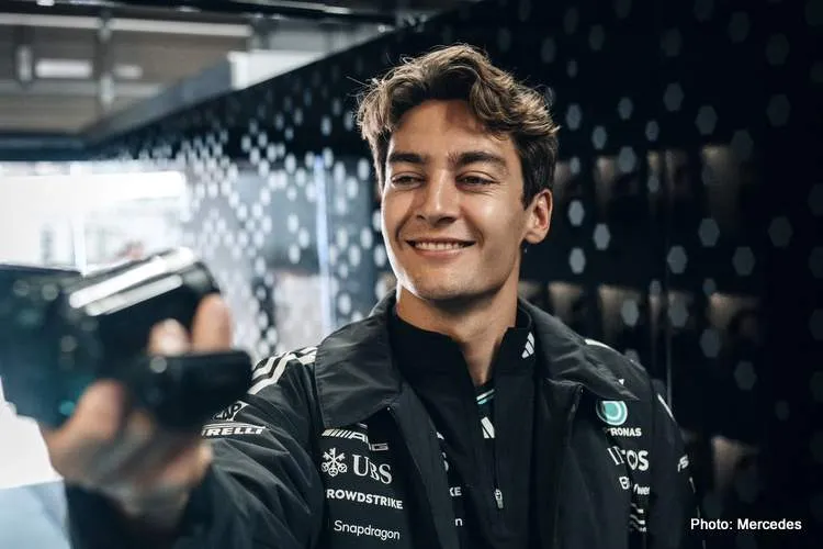 russell f1 camera