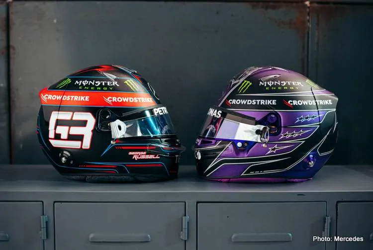 russell hamilton helmets 2022