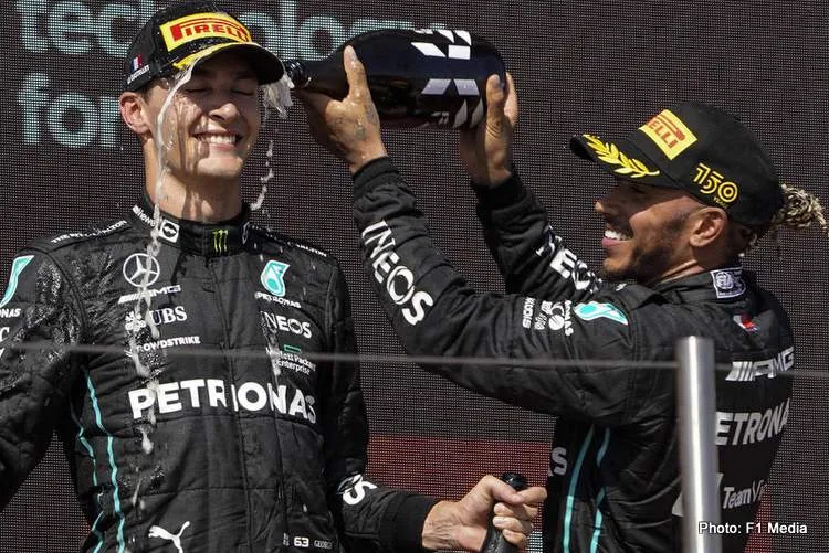 russell hamilton mercedes wolff faster better 2022 belgium prview
