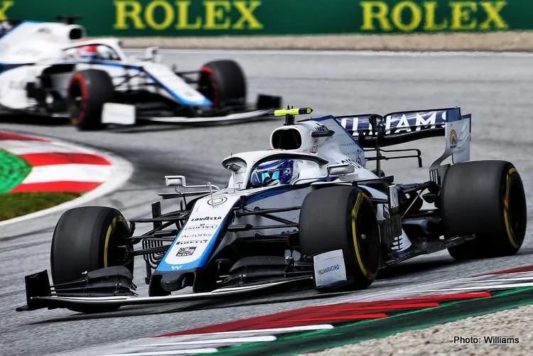 russell latifi styrian grand prix