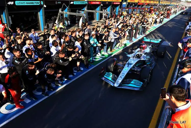 russell melbourne race 4 2022