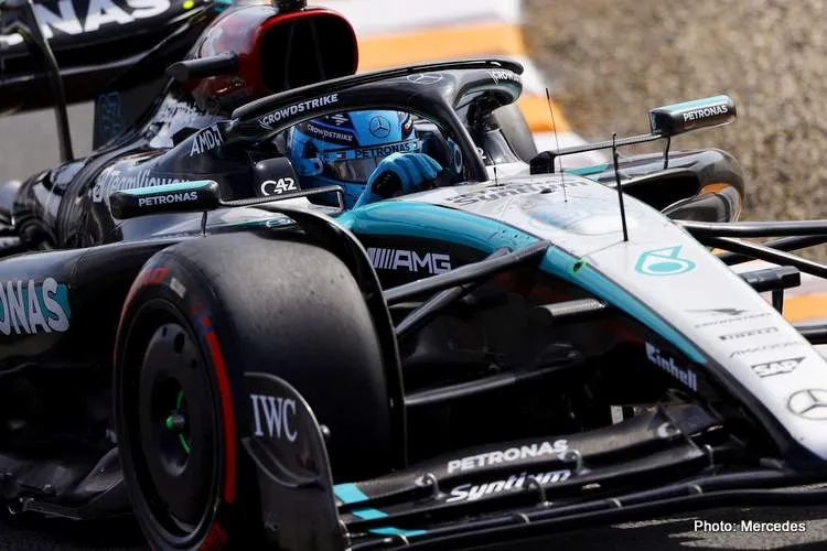 russell mercedes f1