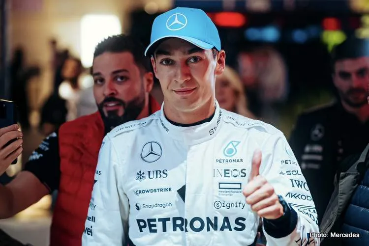russell mercedes f1 qualifying