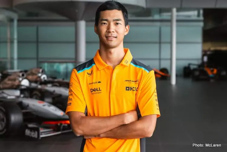 ryo hirakawa mclaren 2023