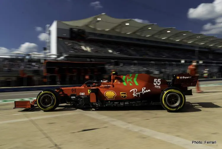 sainz austin race 2021