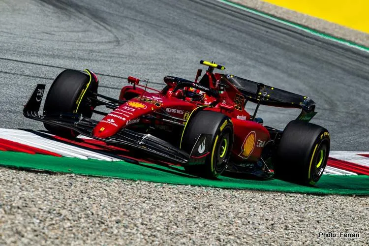 sainz austria 2022
