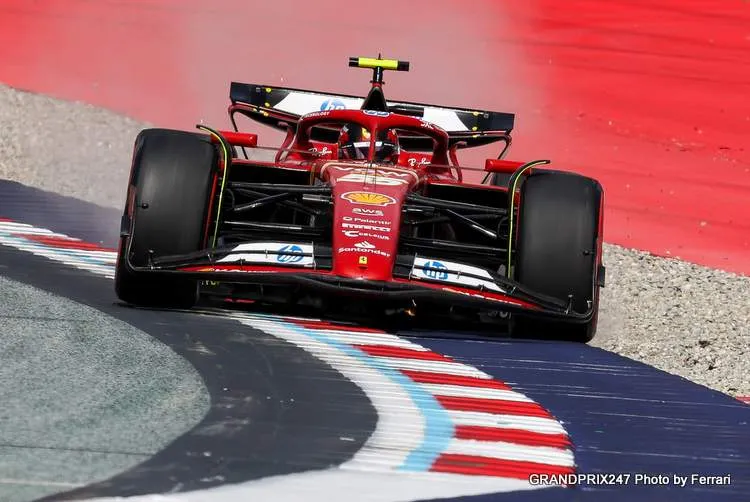 sainz austria 2024