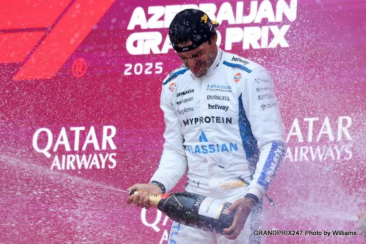 sainz baku 2 2025