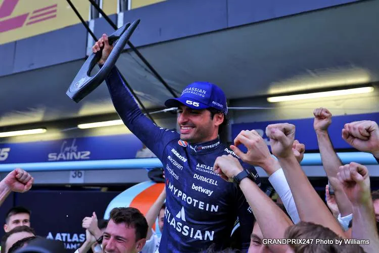 sainz baku 4 2025