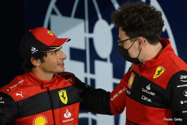 sainz binotto 2022