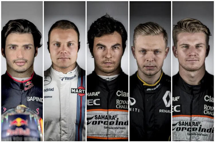 sainz bottas perez hulkenberg kvyat