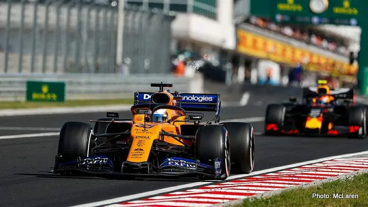 sainz gasly 2019 hungary
