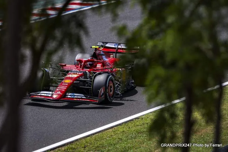 sainz hungary 2024