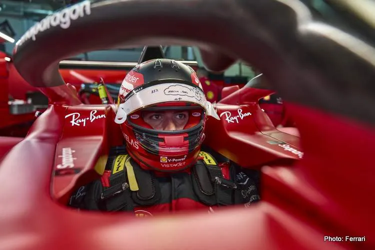 sainz imola fp1 2 2022