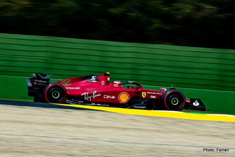 sainz imola quali 2022