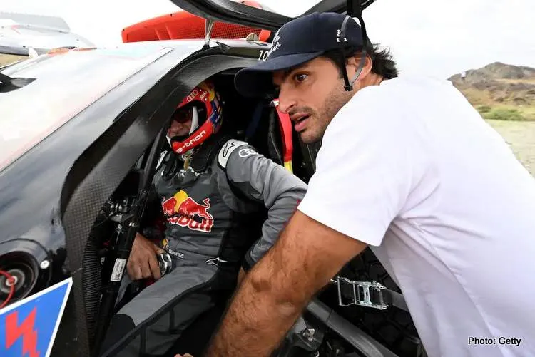 sainz jr sr dakar 2023