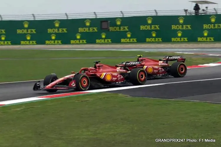 sainz leclerc china 2 2024