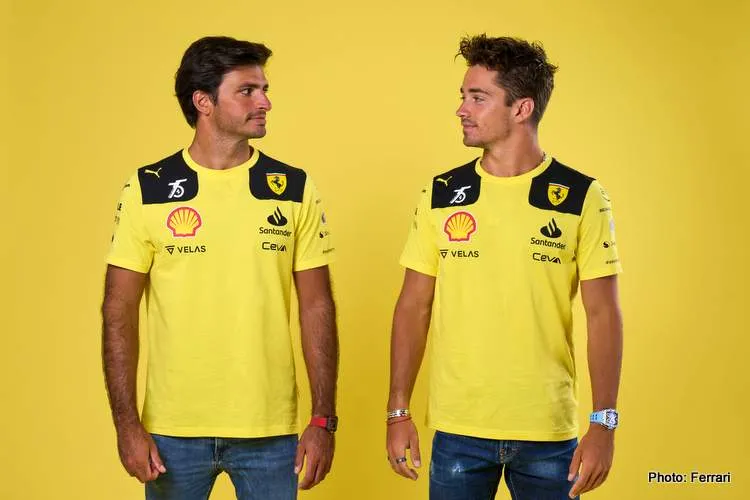 sainz leclerc ferrari monza f1 merchandise2