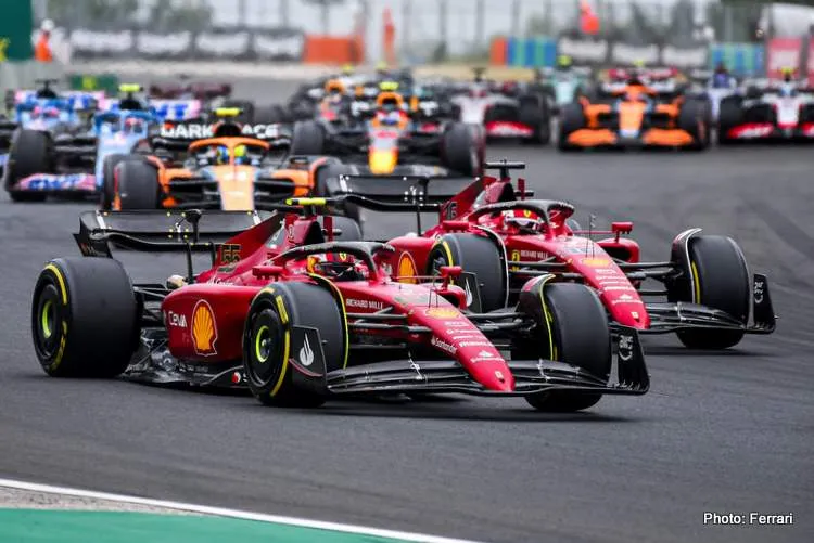 sainz leclerc hungary 2 2022