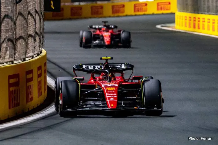 sainz leclerc jeddah 2023