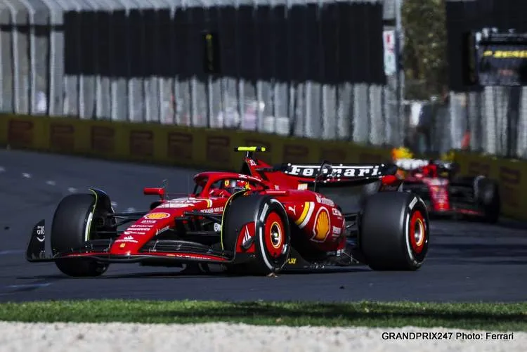 sainz leclerc melbourne 2 2024