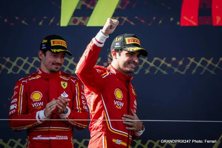 sainz leclerc melbourne 2024