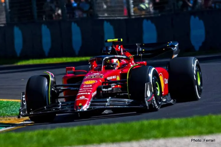 sainz melbourne fp1 2022