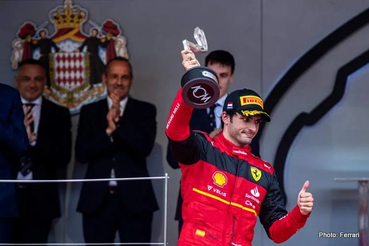 sainz monaco race 2022