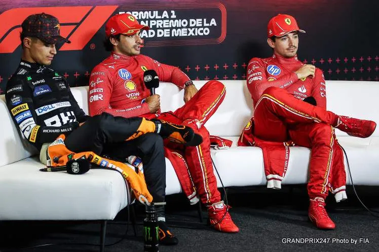 sainz norris leclerc mexico 2024