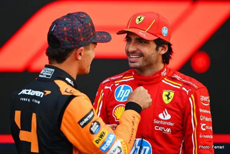 sainz norris mexico city f1 qualifying