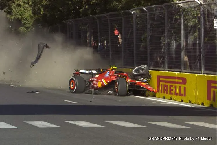 sainz perez baku 2024