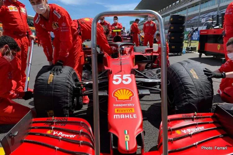 sainz portimao grid