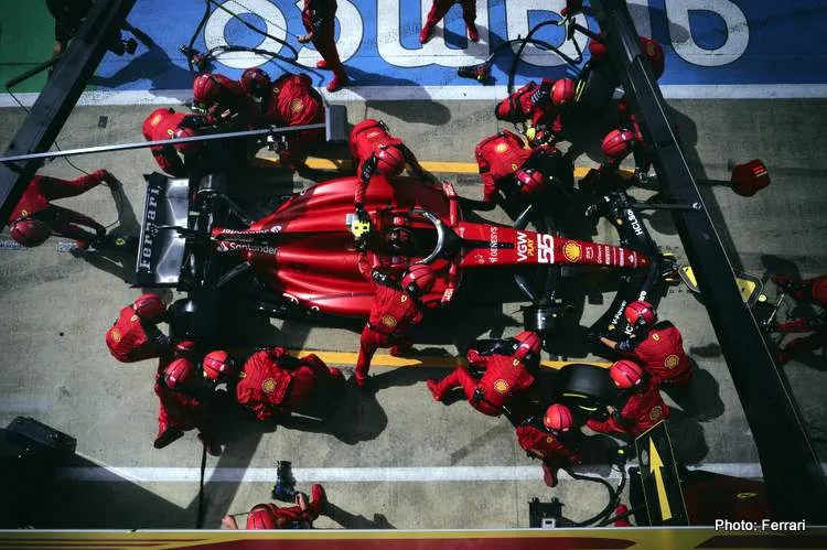 sainz silverstone 2023