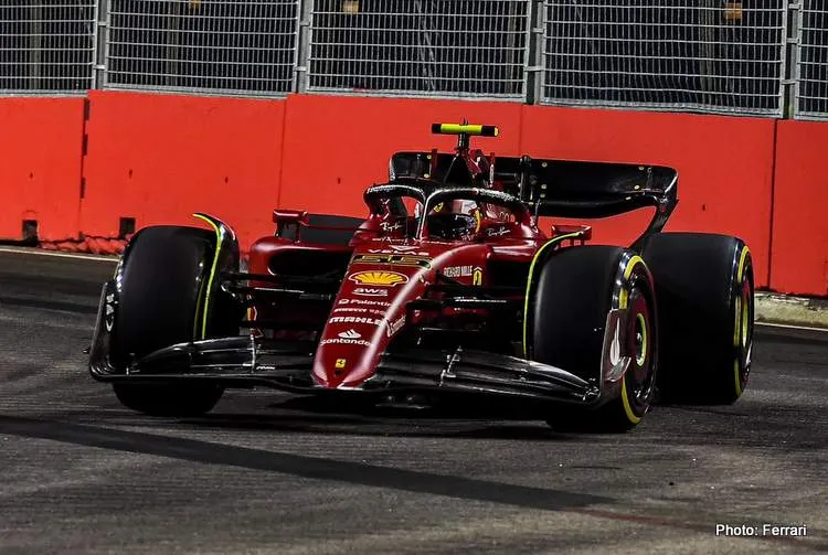 sainz singapore 2022