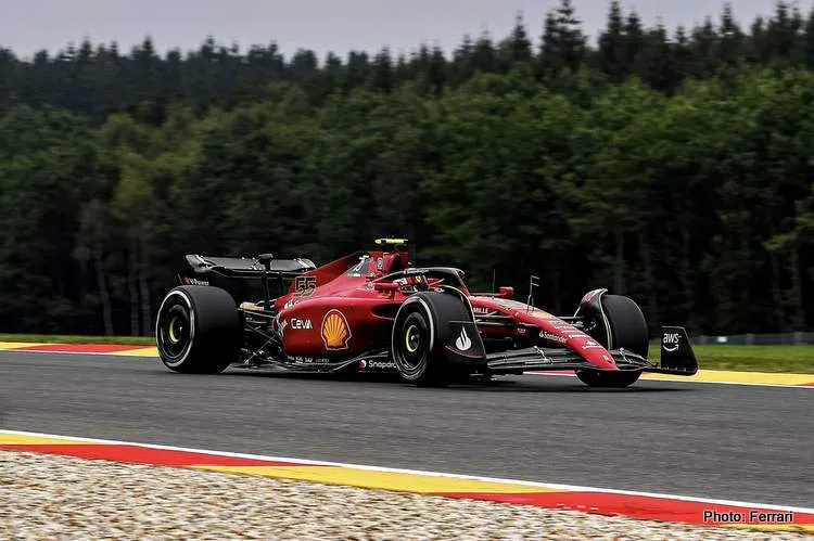 sainz spa 2022