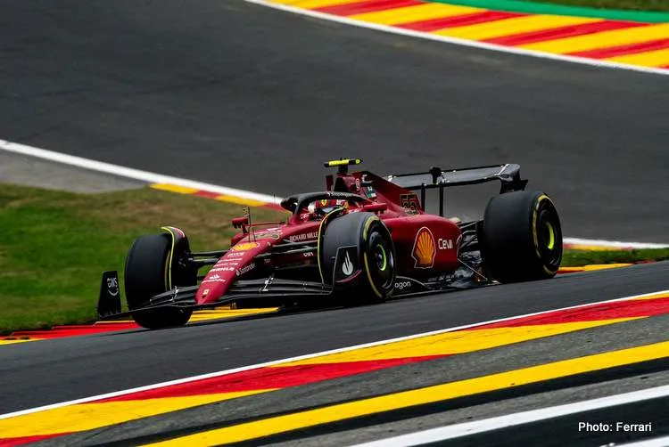 sainz spa 4 2022