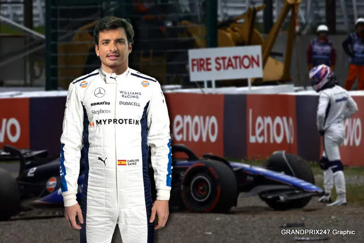 sainz williams sargeant
