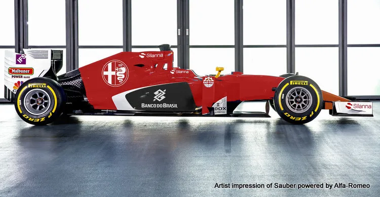 sauber alfa romeo 002