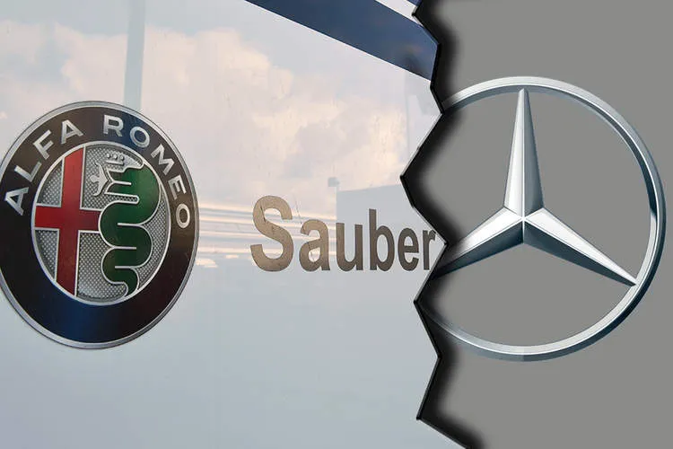 sauber mercedes alfa romeo 001