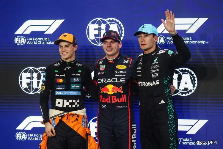 saudi gp qualifying f1 jeddah top three verstappen piastri russell