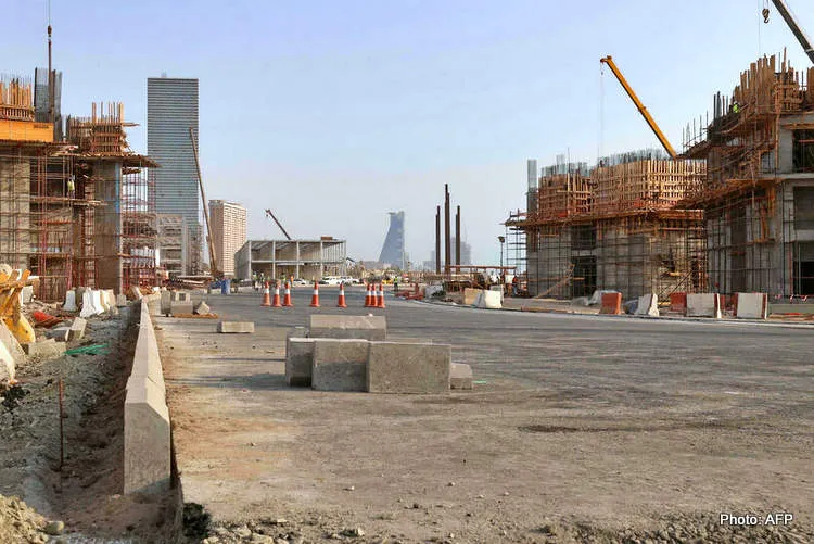 saudi grand prix construction