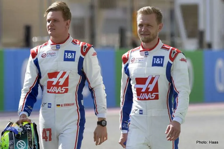 schumacher magnussen bahrain 2022