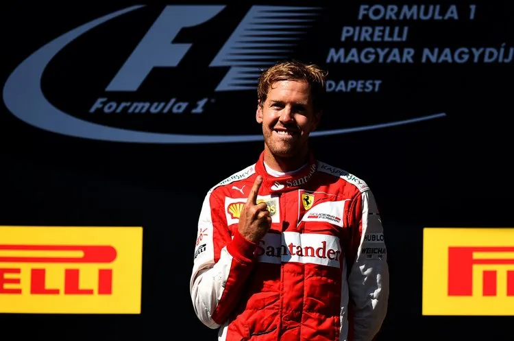 sebastian vettel f1 grand prix hungary ssnsezkfbyax