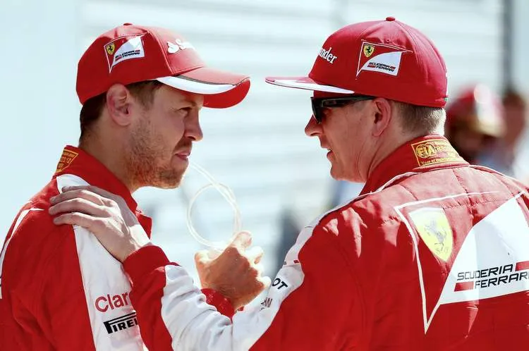 sebastian vettel kimi raikkonen f1 grand prix jajeo7sspx9x