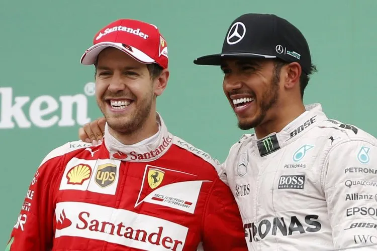 sebastian vettel lewis hamilton
