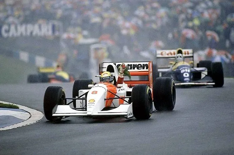 senna donington park