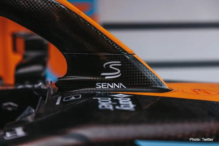senna logo mclaren mcl 36 2022