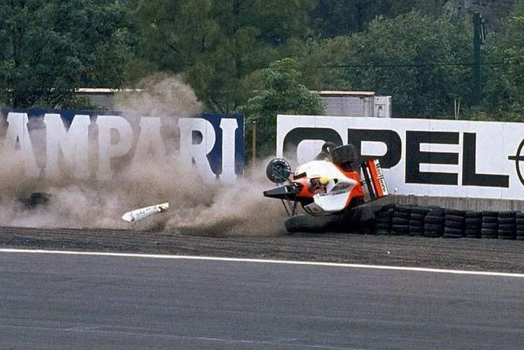 senna peraltada crash