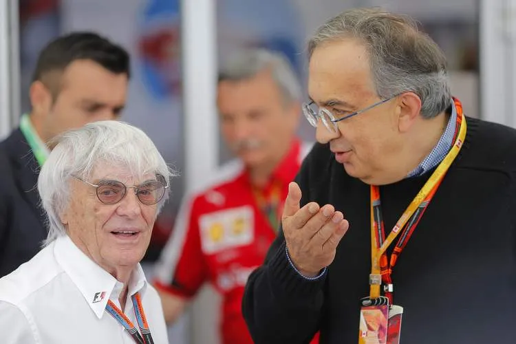 sergio marchionne bernie ecclestone